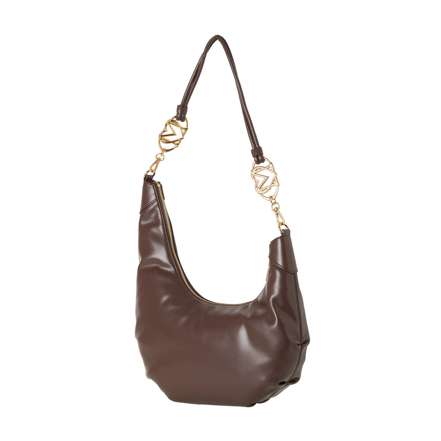 Love Moschino schoudertas Jewel donkerbruin