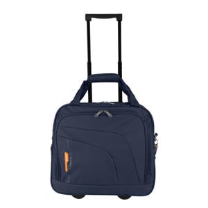 trolley Week Pilot 40 cm. donkerblauw