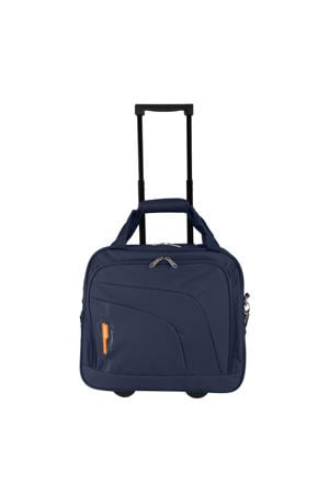trolley Week Pilot 40 cm. donkerblauw