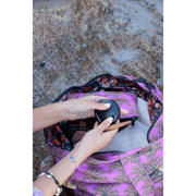thumbnail: Little Legends shopper Palm Tree Sunset paars/bruin