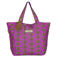 Little Legends shopper Palm Tree Sunset paars/bruin