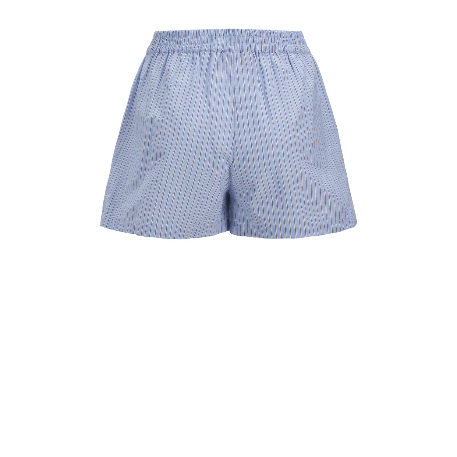 JJXX high waist casual short blauw gebreid