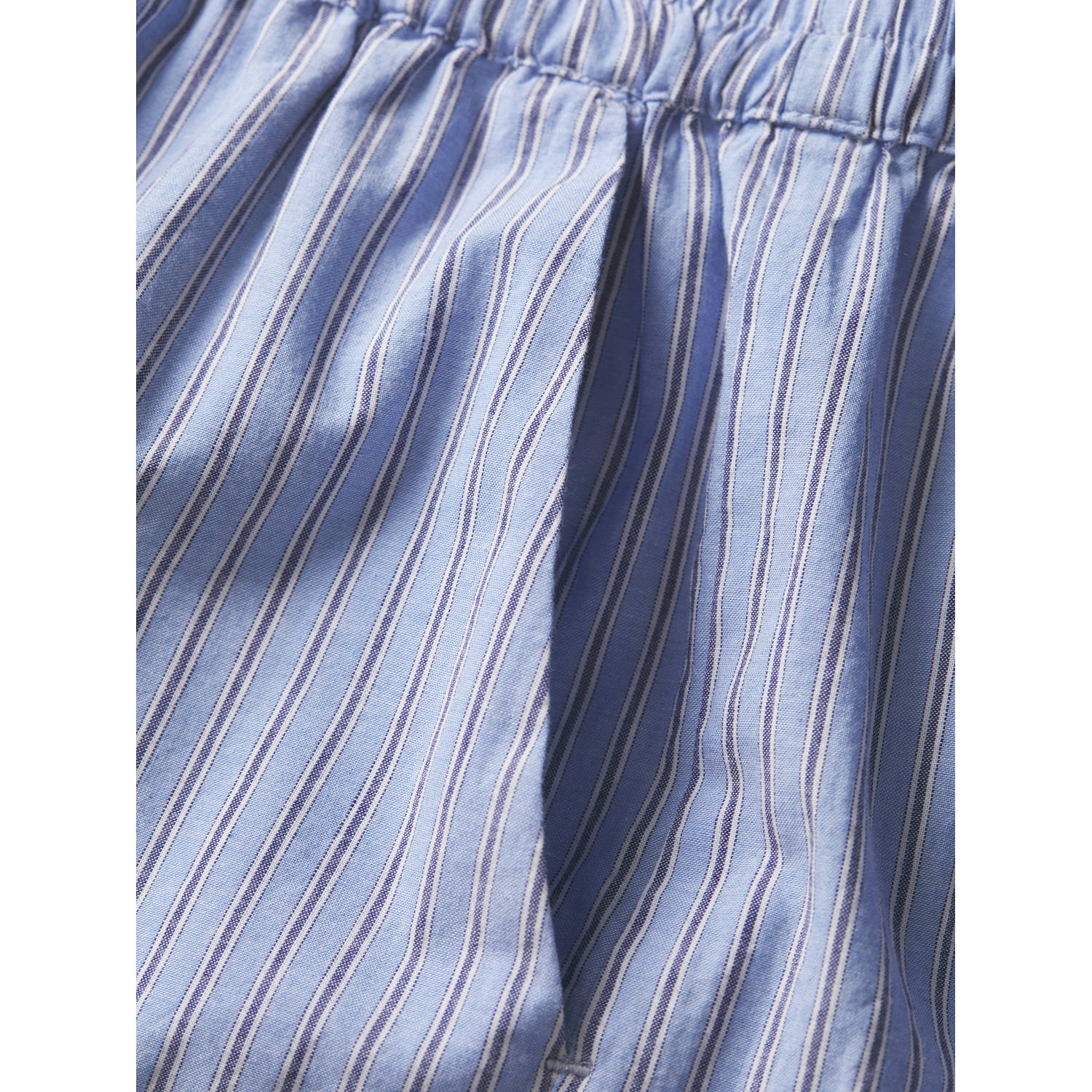JJXX high waist casual short blauw gebreid