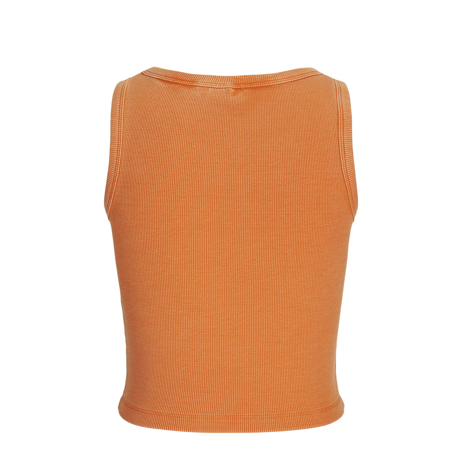 JJXX top oranje gebreid