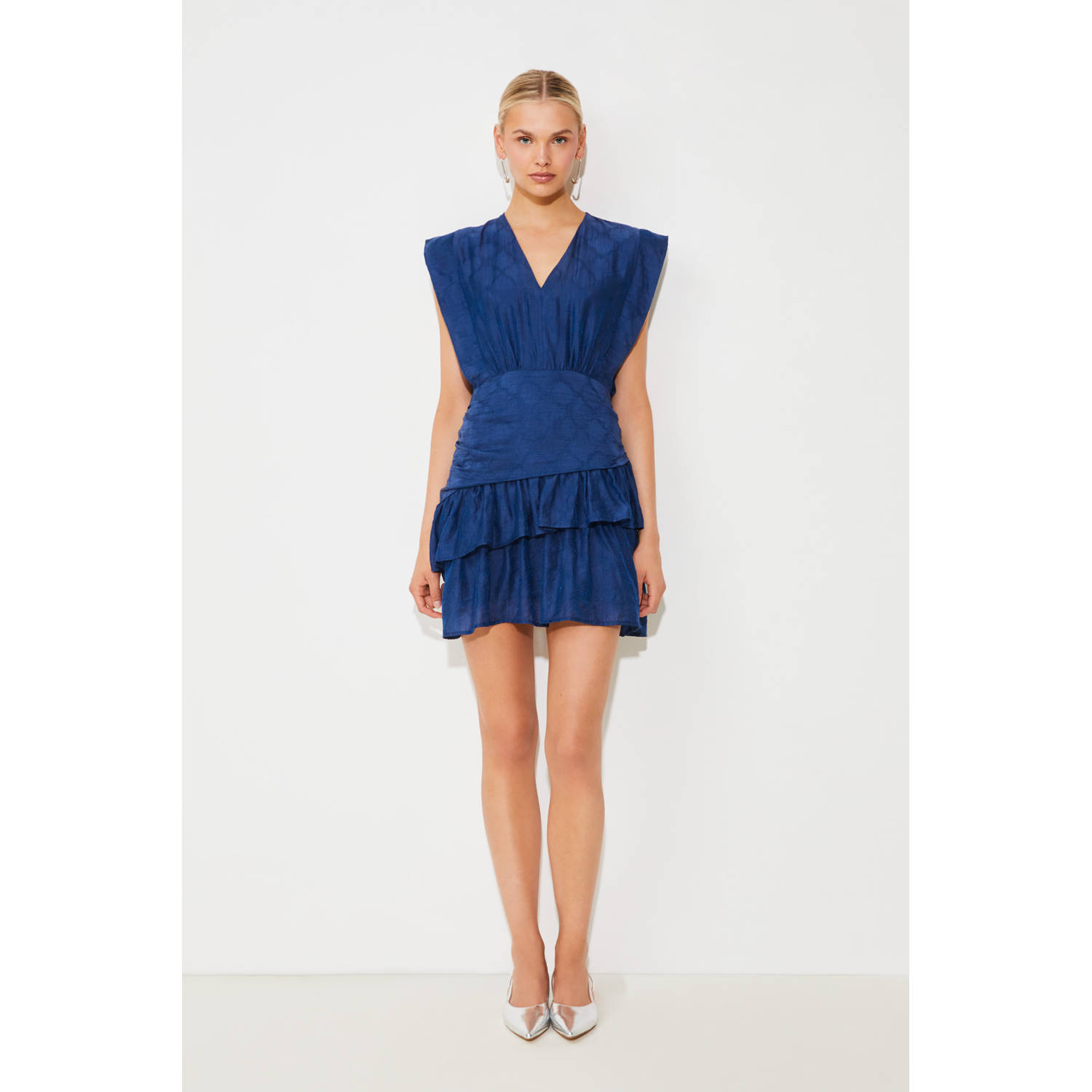 Suncoo korte jurk blauw