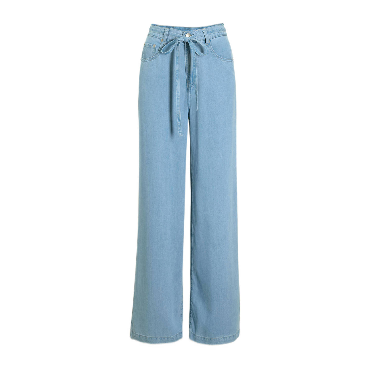 Suncoo high waist wide leg jeans grey denim