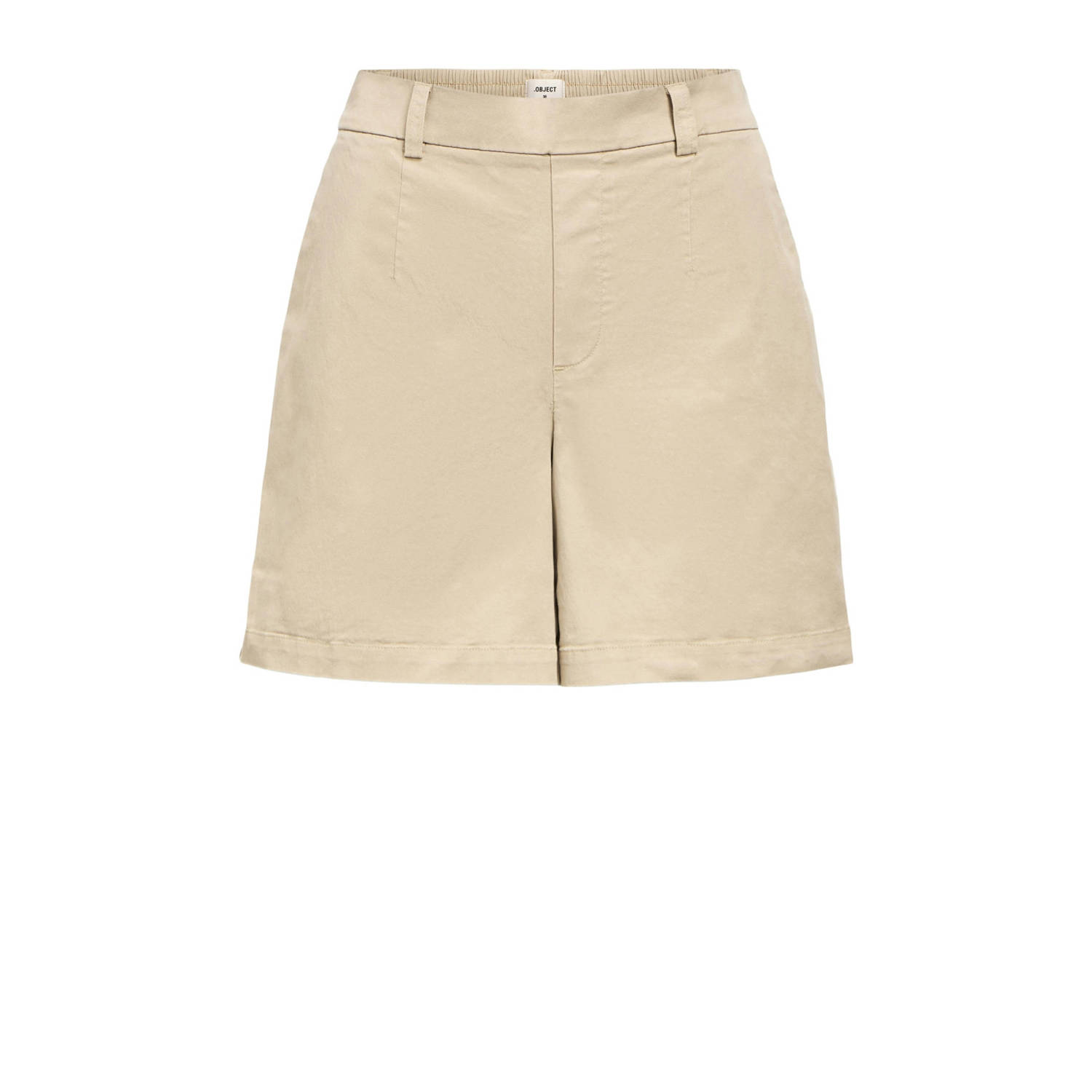 OBJECT rechtvallend regular waist casual short zand