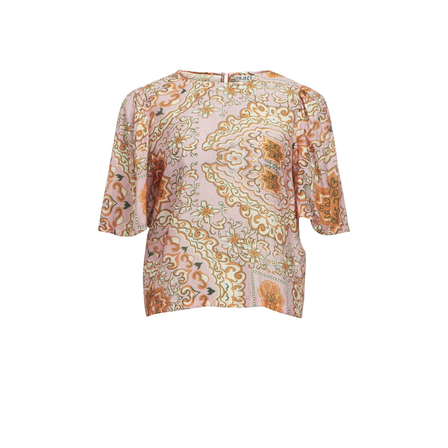 OBJECT Dames Tops & T-shirts Objholly S s Re Top 138 Multi