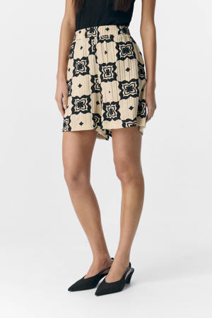 rechtvallend regular waist casual short ecru