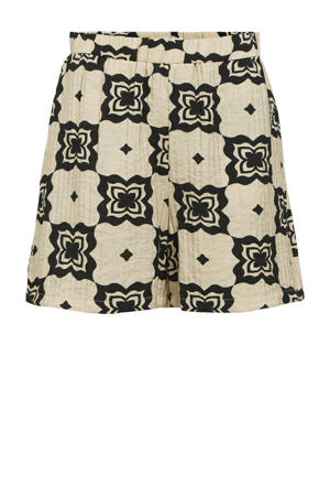 rechtvallend regular waist casual short ecru