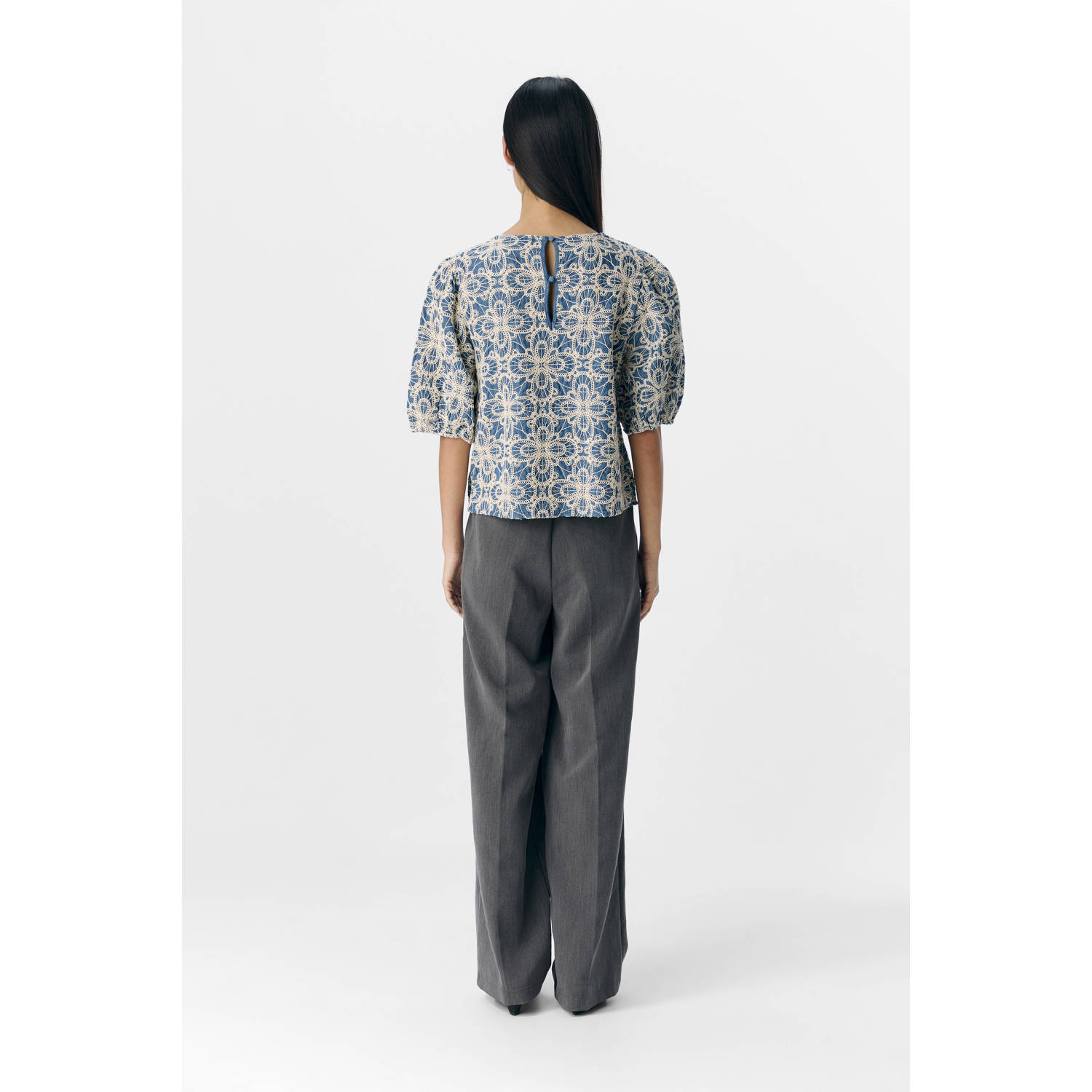 OBJECT denim top medium blue denim