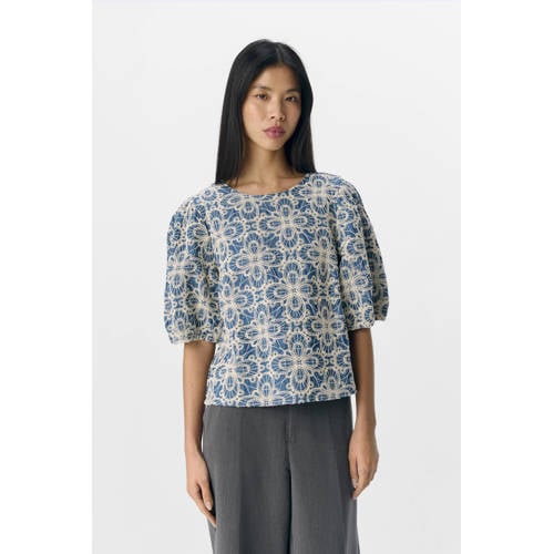 OBJECT denim top medium blue denim afbeelding