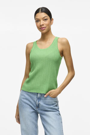 top groen gebreid