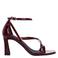 Sacha lak sandalettes bordeaux