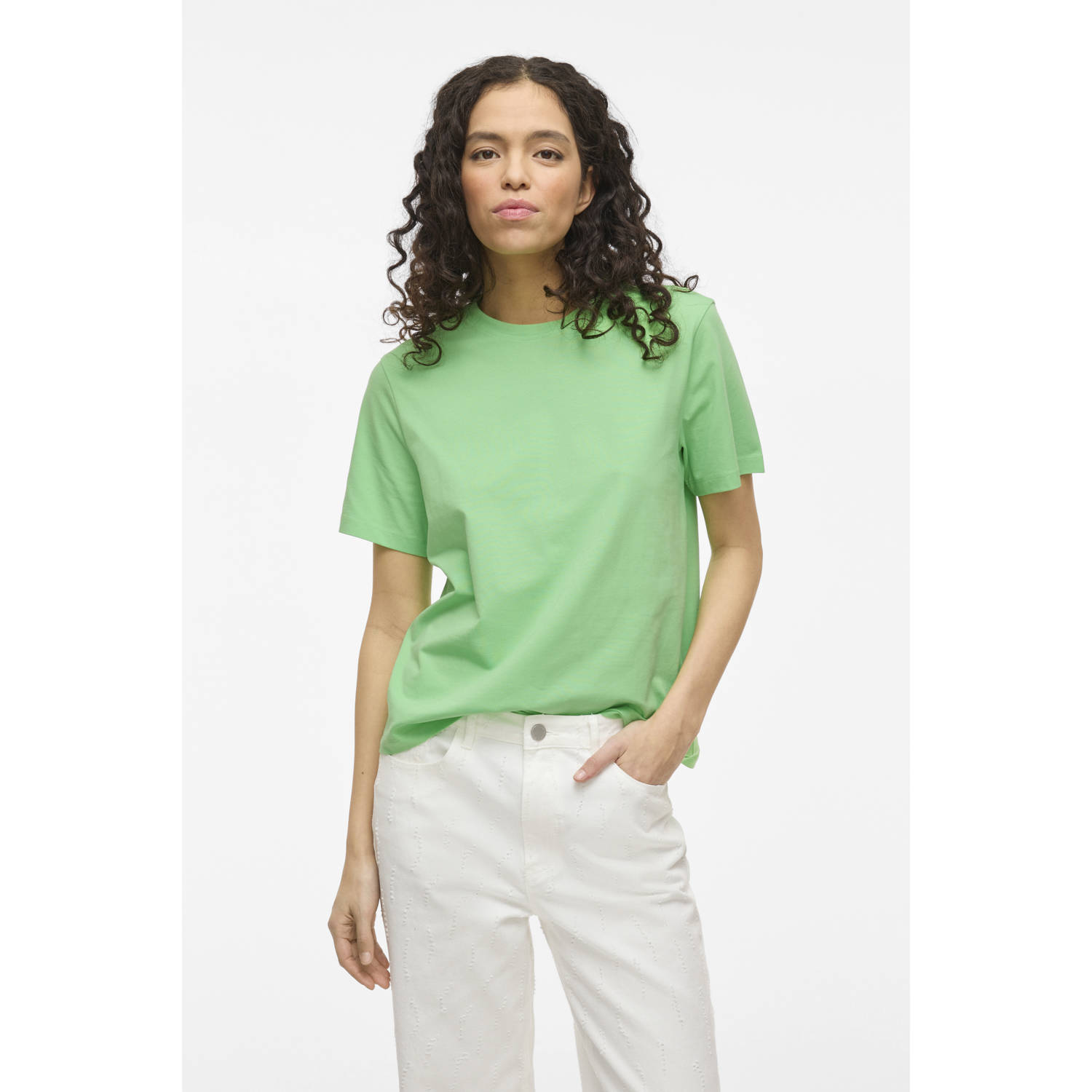 VILA T-shirt groen