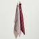 NOUS Living thee/keukendoek donkerrood (2-in-1) (set van 2)
