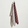 NOUS Living thee/keukendoek donkerbruin (2-in-1) (set van 2)