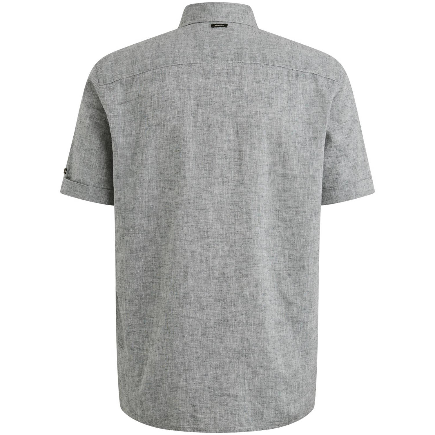 Vanguard linnen casual overhemd grijs