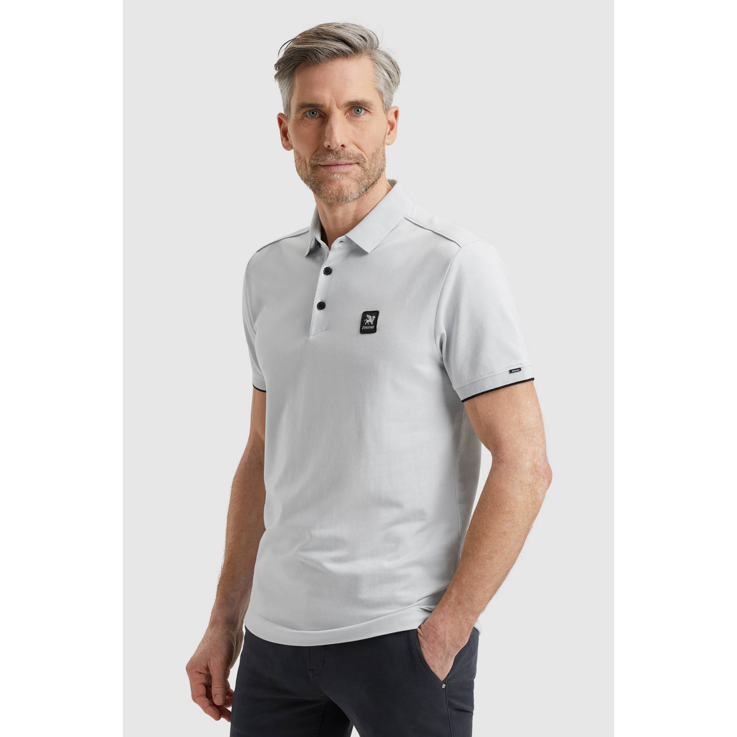 Vanguard regular polo blauw