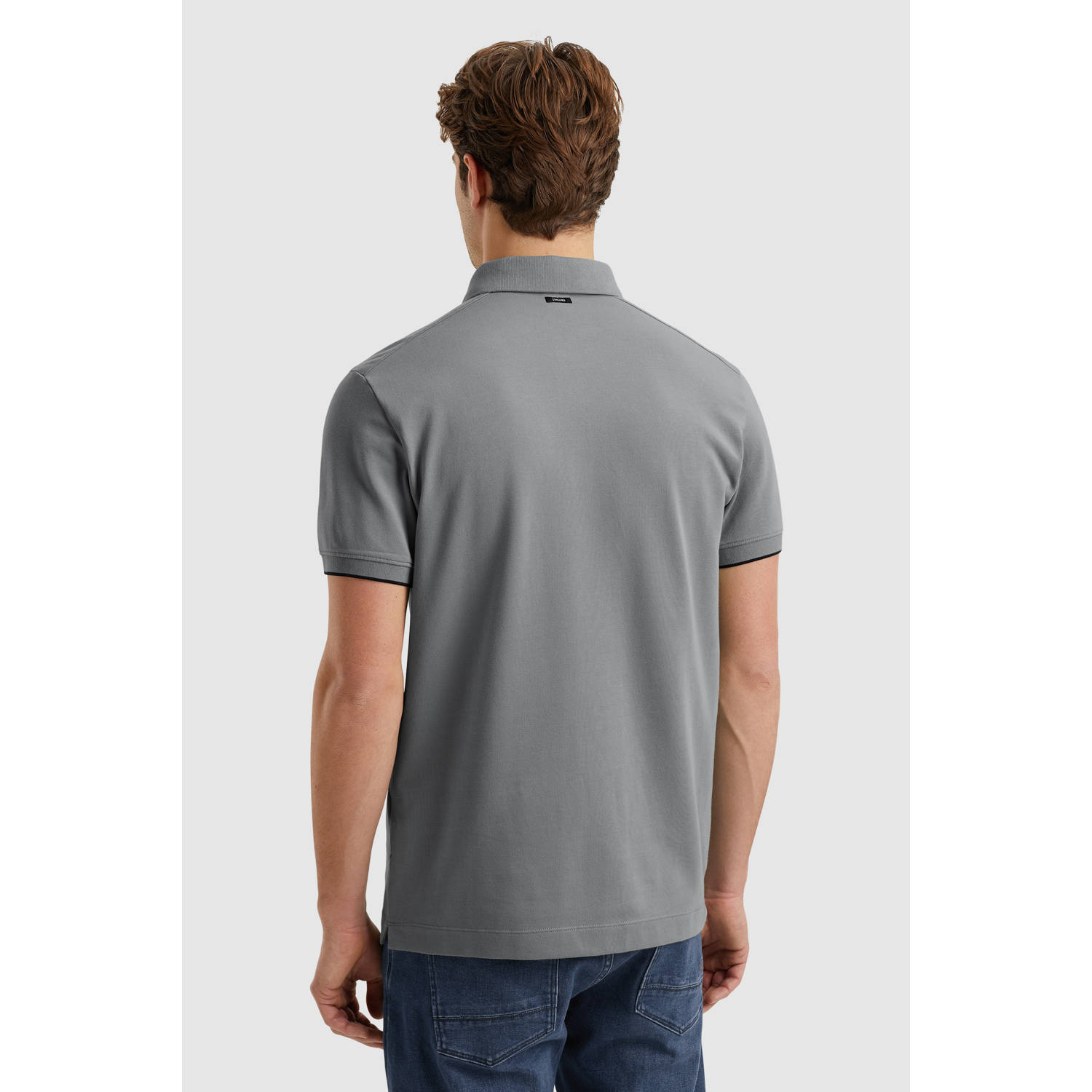 Vanguard regular polo grijs