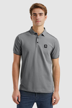 regular polo grijs