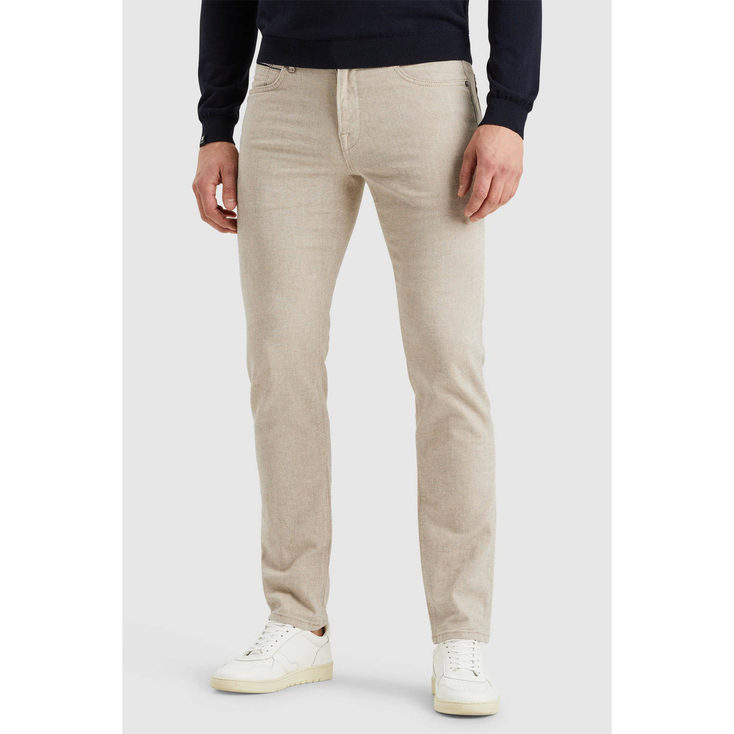 Vanguard regular casual broek beige