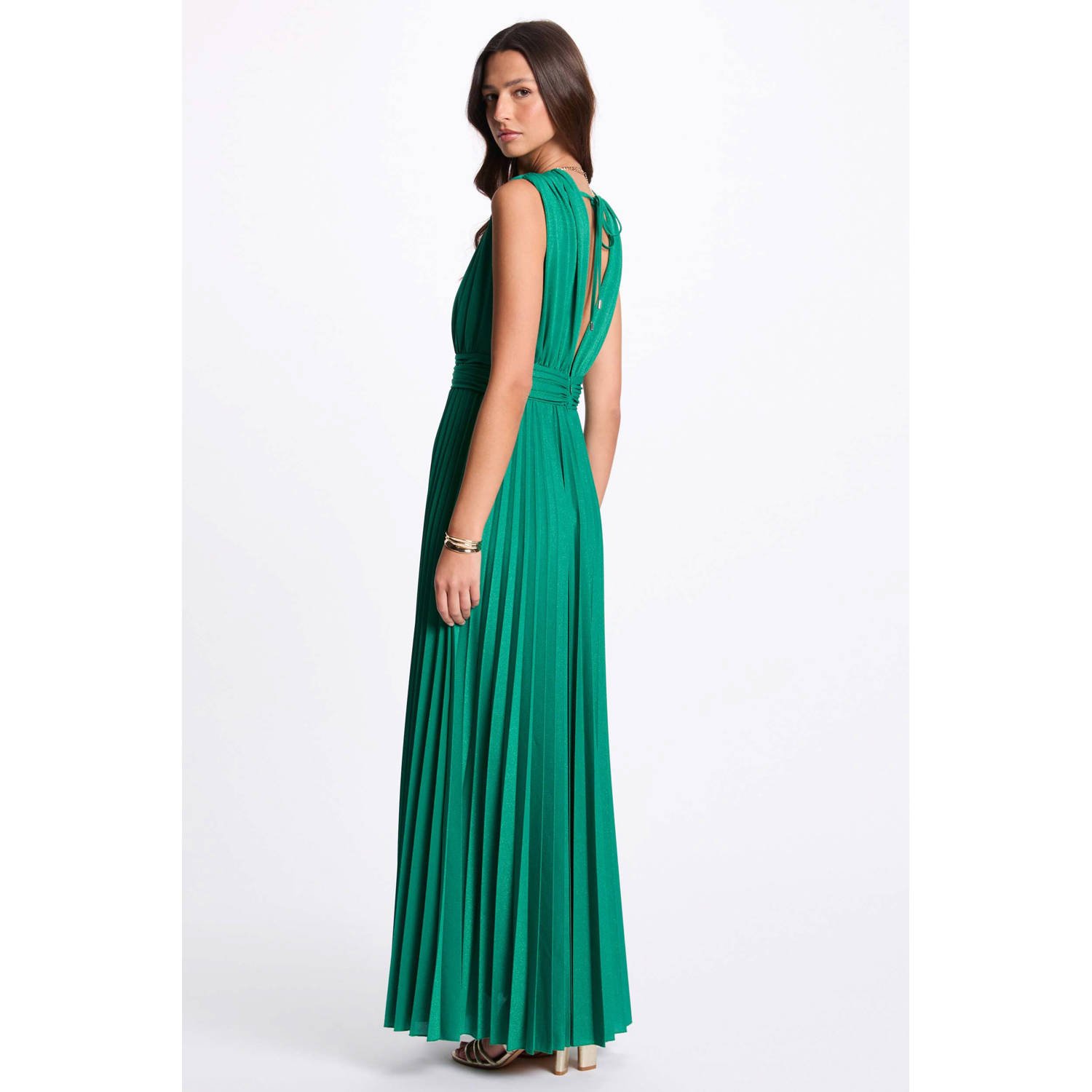Morgan maxi jurk groen