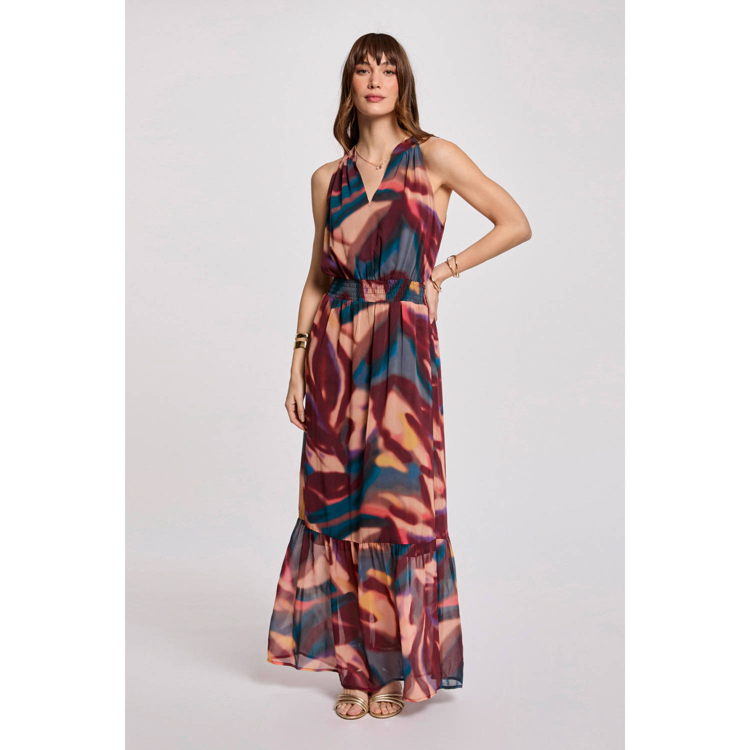 Morgan maxi jurk multi