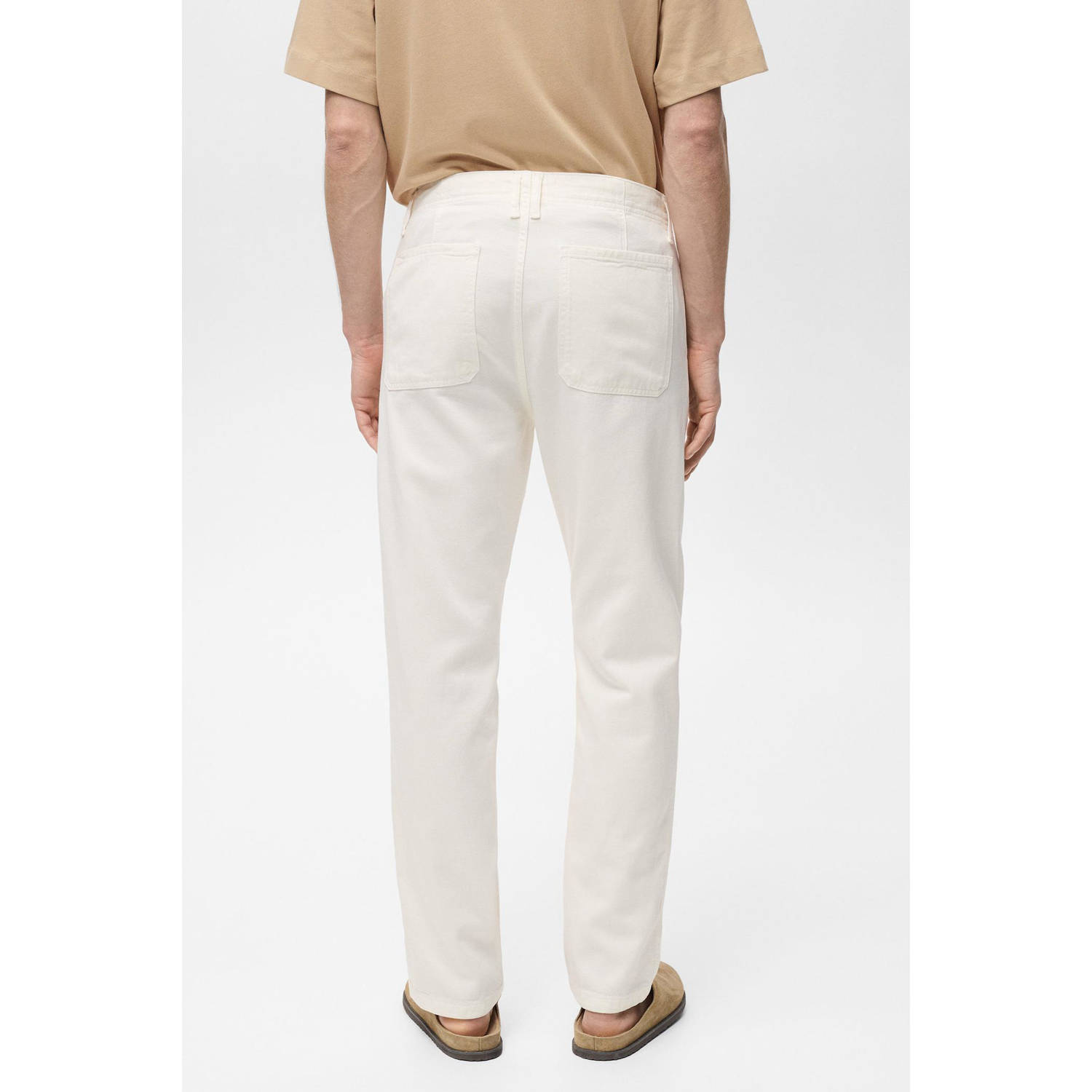 Mango Man regular fit jeans naturel wit
