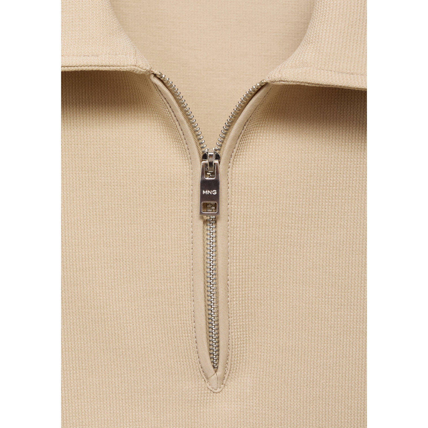 Mango Man regular polo beige