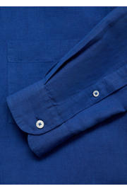 thumbnail: Mango Man linnen casual overhemd blauw