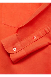 thumbnail: Mango Man linnen casual overhemd oranje
