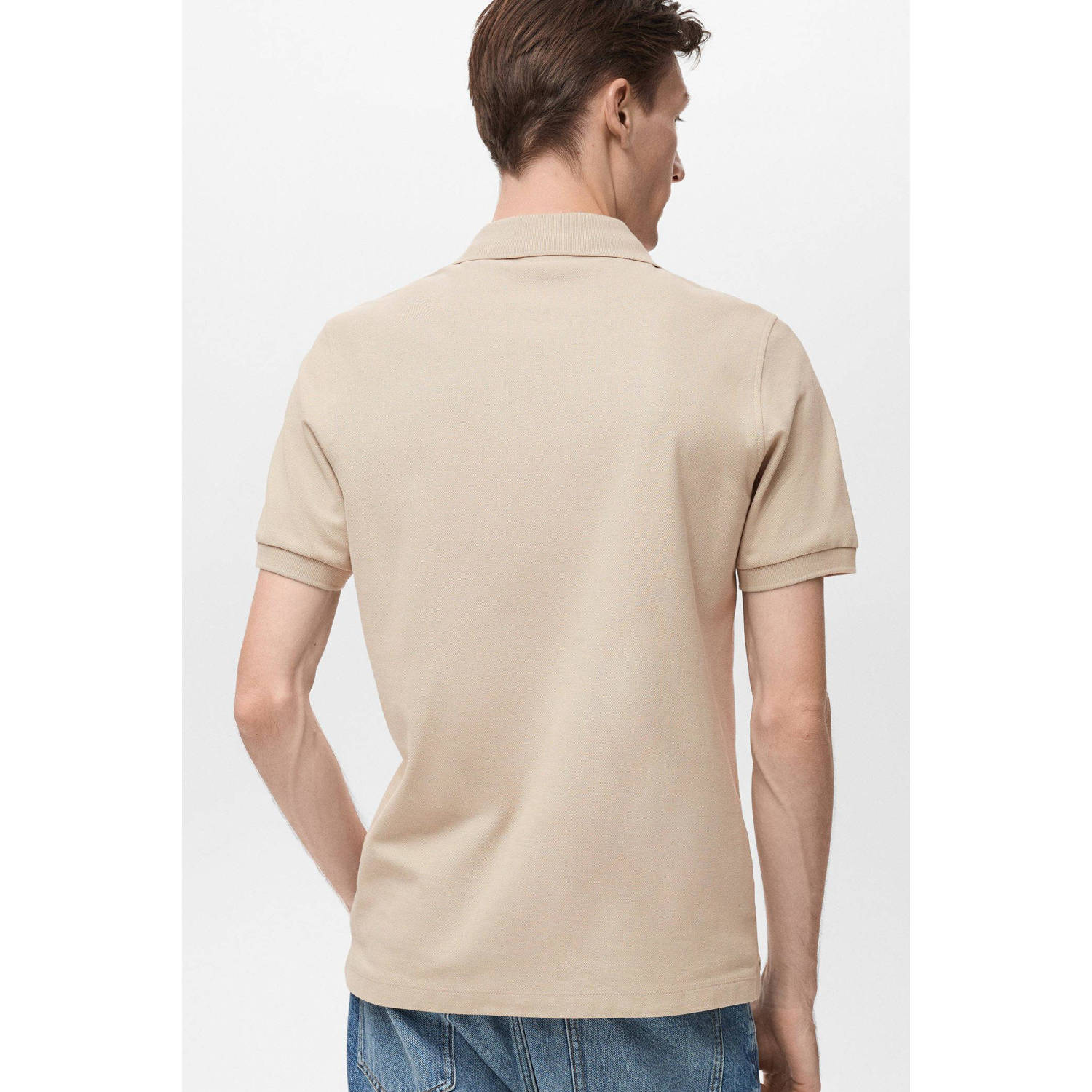 Mango Man regular polo beige