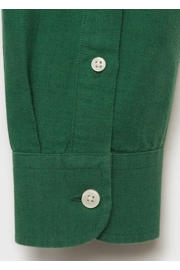 thumbnail: Mango Man linnen casual overhemd groen