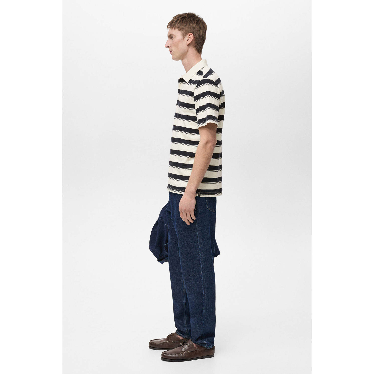 Mango Man relaxed polo multi