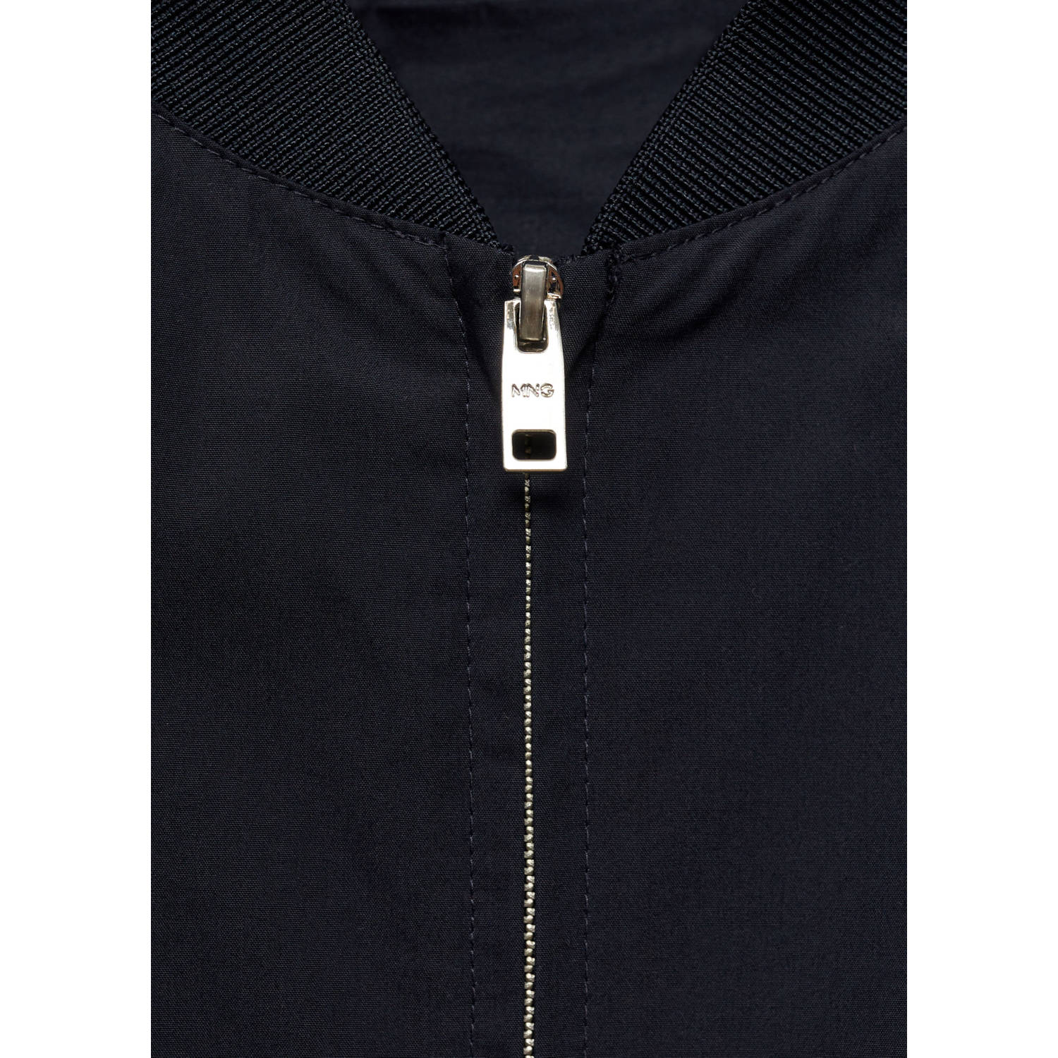 Mango Man bomberjack donkerblauw