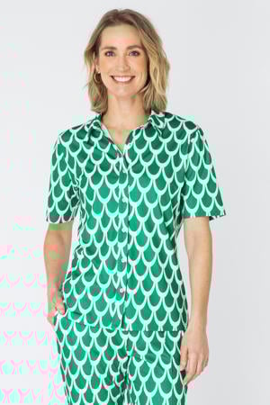 blouse groen