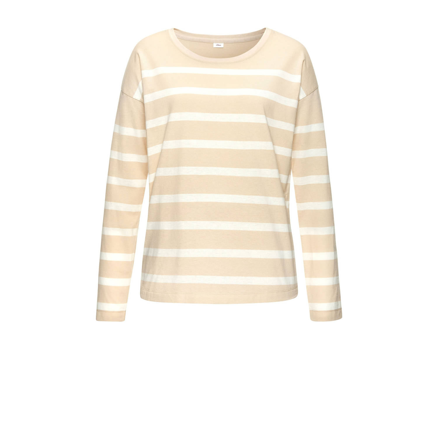 s.Oliver pyjama beige wit