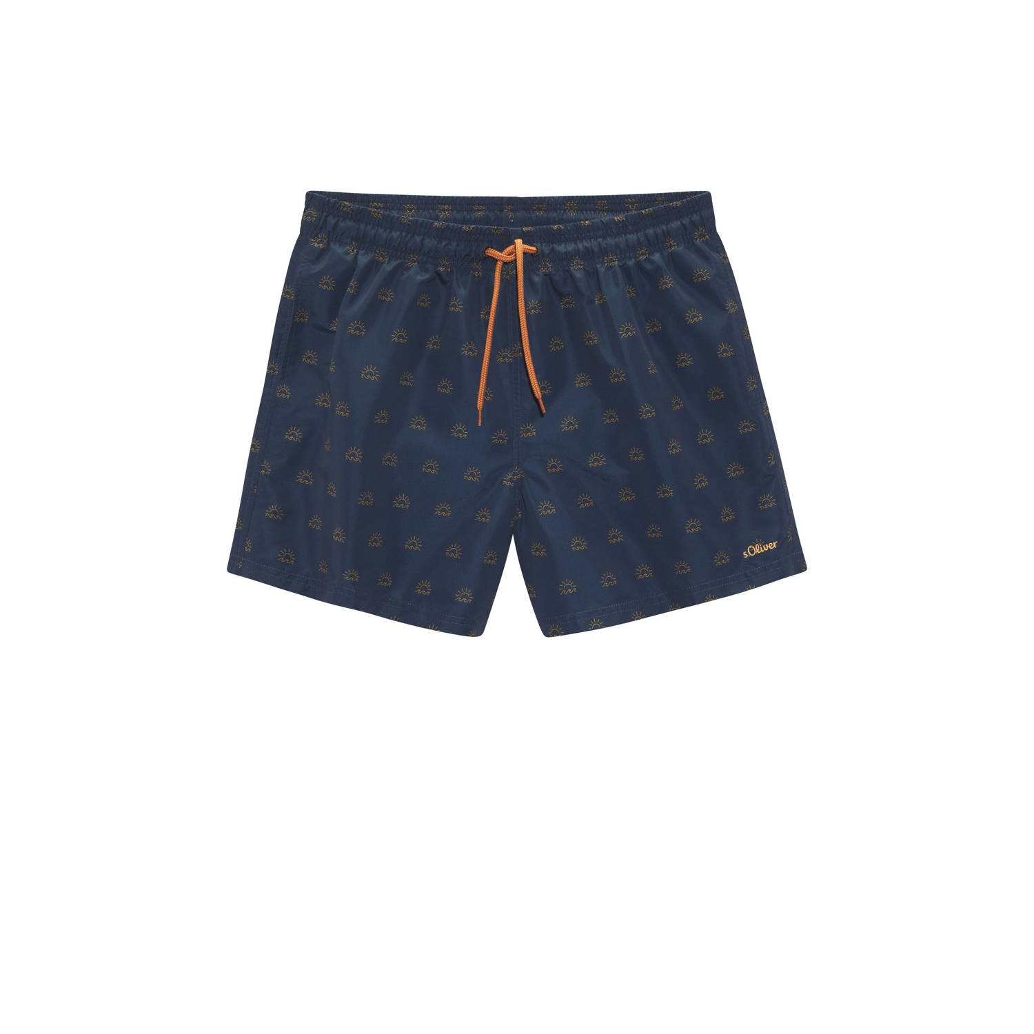 S.Oliver RED LABEL Beachwear Zwemshort met modieuze all-over print