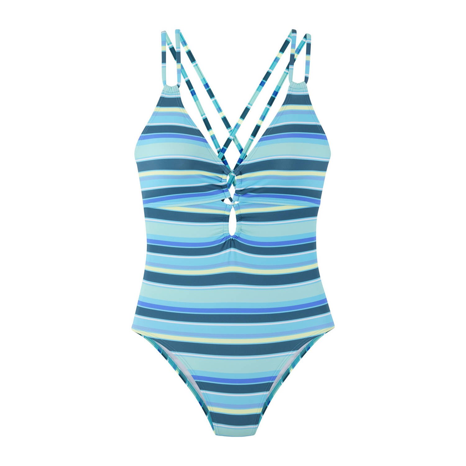 S.Oliver RED LABEL Beachwear Badpak Fun gekruiste schouderbanden op de rug