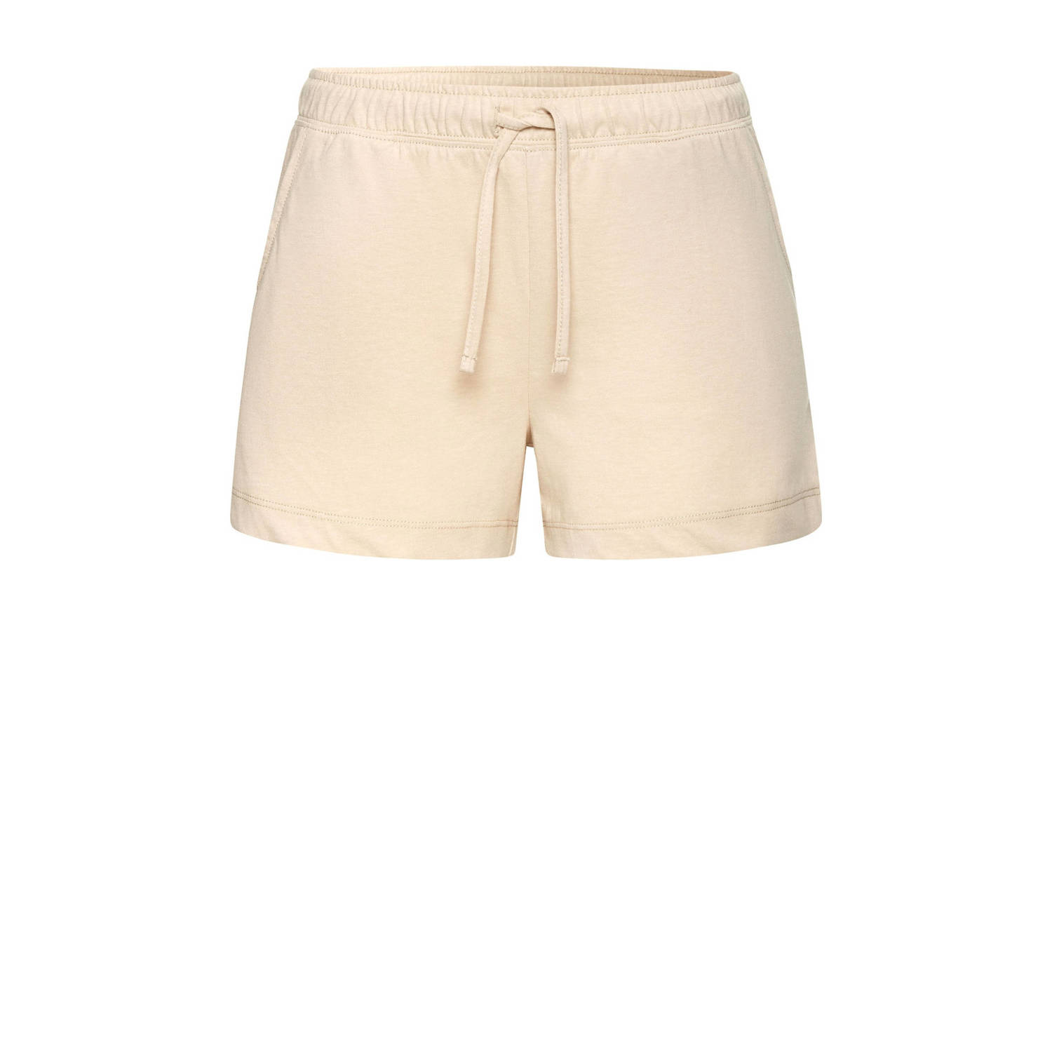 s.Oliver shortama beige wit