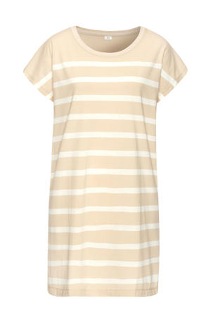nachthemd beige/wit
