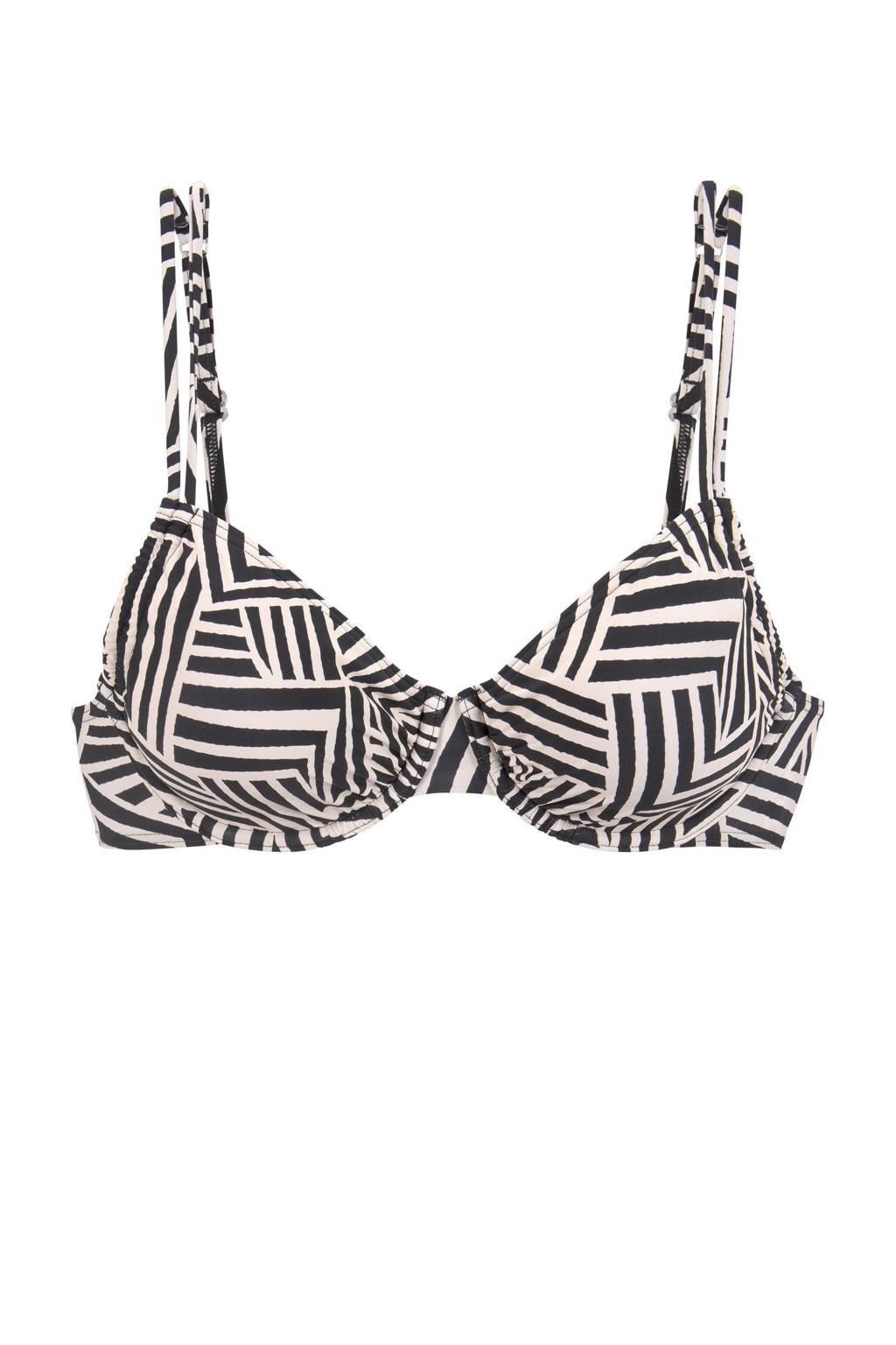 Hunkemöller voorgevormde push-up beugel bikinitop Vixen Vee roze