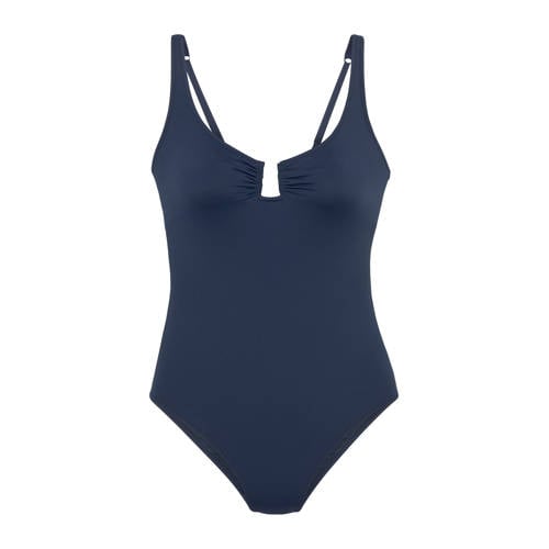 s.Oliver badpak donkerblauw afbeelding
