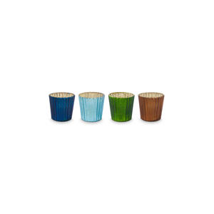 waxinelichthouder Lovebirds (set van 4)