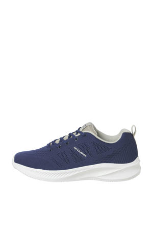 Jfwcroxley Knit Sneaker Noos sneakers donkerblauw