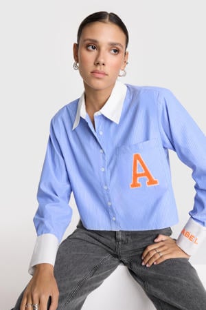blouse lichtblauw