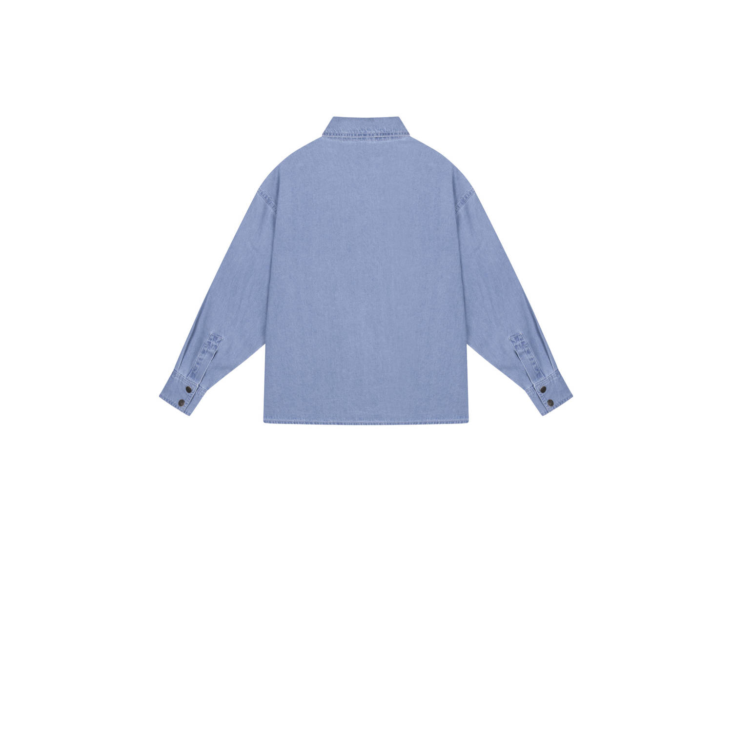 Alix the Label blouse light blue denim