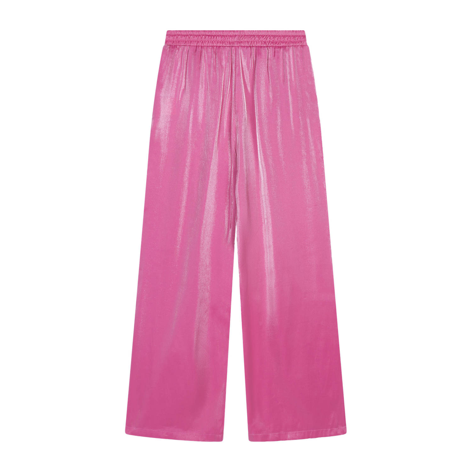 Alix the Label wide leg high waist broek roze