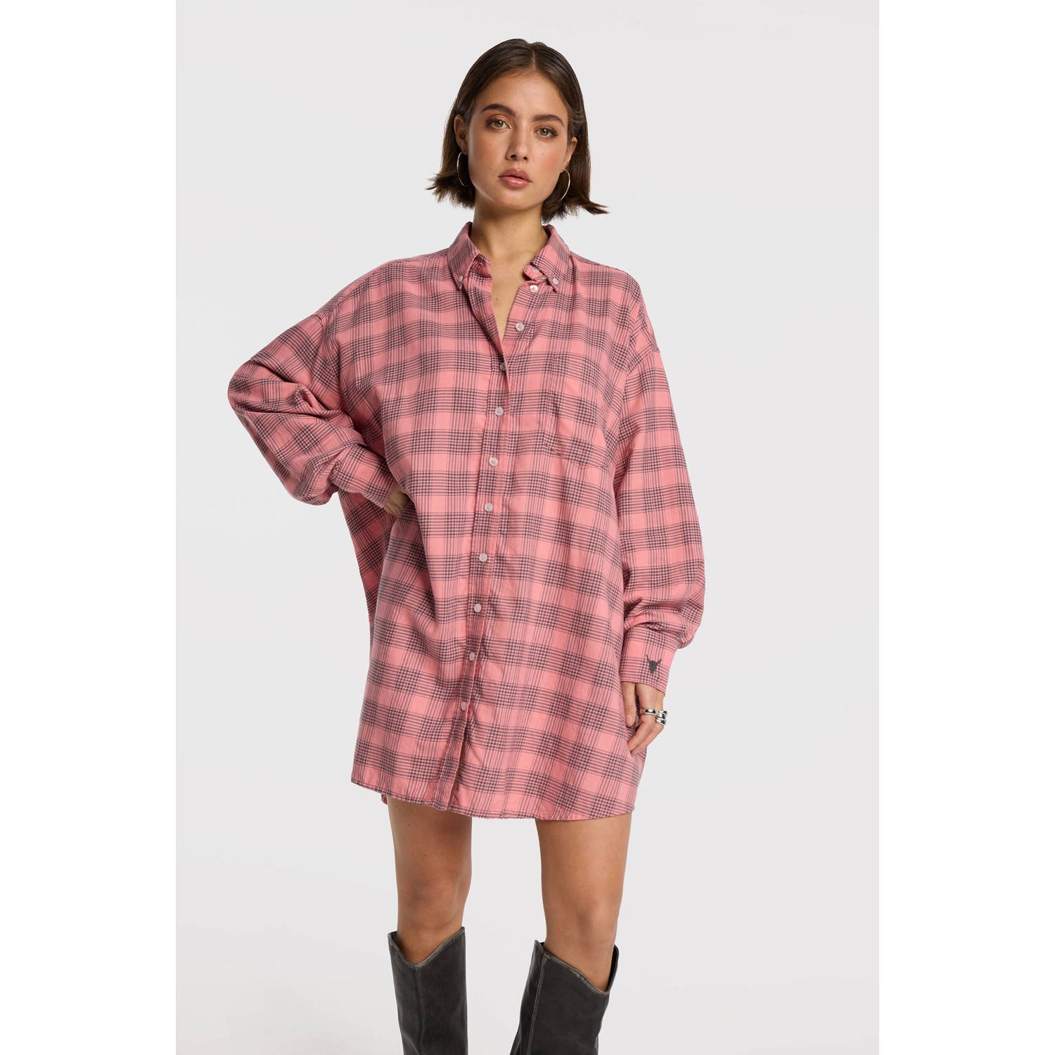 Alix the Label blousejurk roze